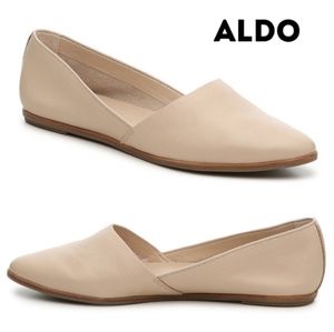 {ALDO} Dusty Beige Sternatia Slip-on Flats NWOB